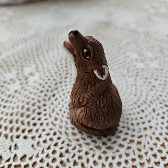 Handcrafted Coyote figurine made in peru - Picture 6 of 16